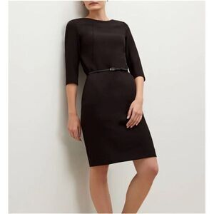 MM Lafleur Etsuko Wondertex long sleeve professional sheath dress